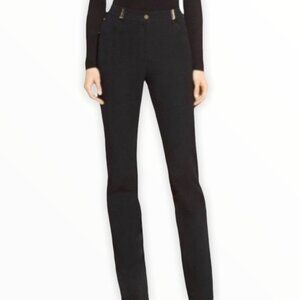 St. John Sport Classic Black Straight Leg Jeans NWT